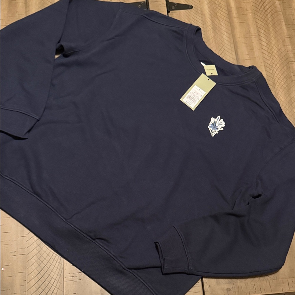 2/$25 Good Fellow Men's Navy Blue Sweatshirt size large NWT